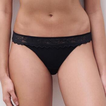 Chantelle Floral Touch Noir Slip