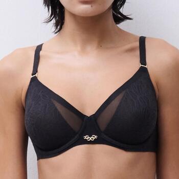 Chantelle Pure Lace Noir Soutien-Gorge Rembourré