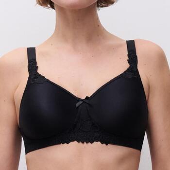 Chantelle Hedona Noir Soutien-Gorge sans Armatures en Dentelle