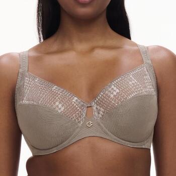 Chantelle Intrique Gris Soutien-Gorge Rembourré