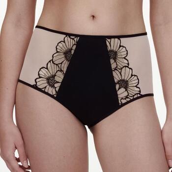 Chantelle Lush Noir/Rose Haut Slip