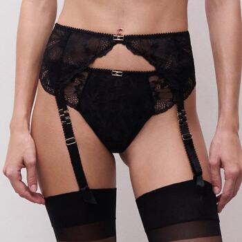Chantelle Muse Noir Jarretelles Garter Belt