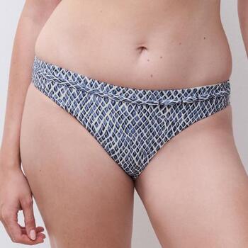 Femilet Badmode Tidra Bleu/Print Slip de Bikini