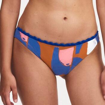 Chantelle Badmode Tribe Bleu/Print Slip de Bikini