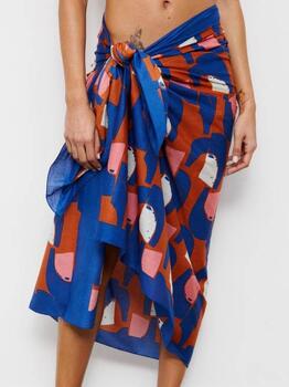 Chantelle Badmode Tribe Bleu/Print Vêtement de plage