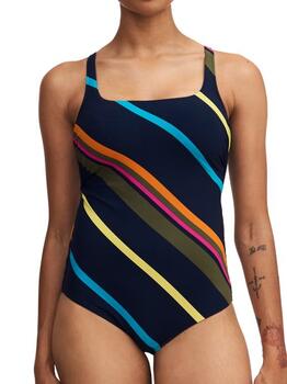 Chantelle Badmode Identity Noir/Print Maillot de Bain