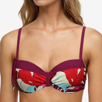 Chantelle Badmode Flowers Violet/Print Haut de Bikini Préformé