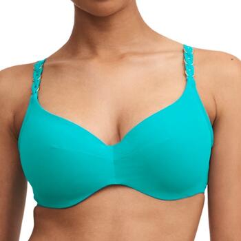 Chantelle Badmode Emblem Bleu Soutien-Gorge Rembourré