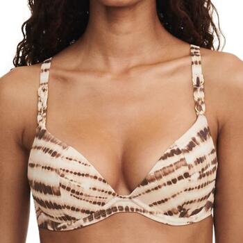 Chantelle Badmode Emblem Marron Soutien-Gorge Rembourré