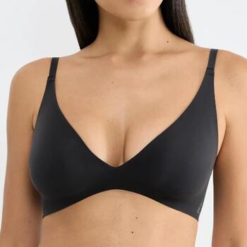 Sloggi Zero Feel Noir Soutien-Gorge sans Armatures en Dentelle