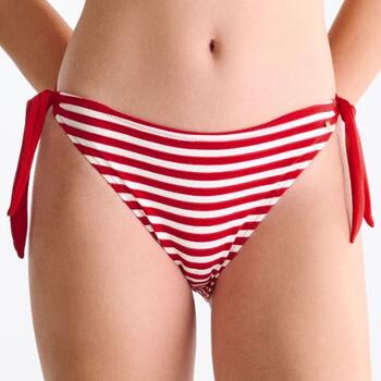 Maillots de bain Lisca Bondi Beach Rouge/Blanc Slip de Bikini
