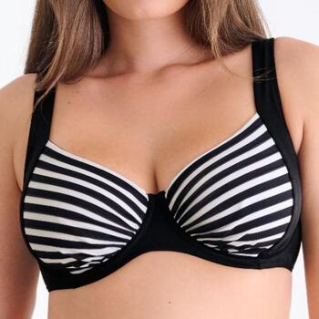 Maillots de bain Lisca Bondi Beach Noir/Blanc Soutien-Gorge Bikini Corbeille