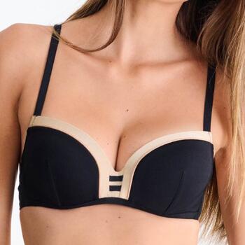 Maillots de bain Lisca Sydney Noir Haut de Bikini Préformé