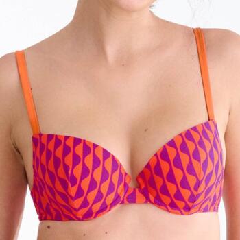 Maillots de bain Lisca Aruba Orange Haut de Bikini Préformé