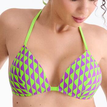 Maillots de bain Lisca Aruba Vert Bikinitop Push Up