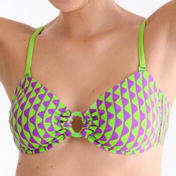Maillots de bain Lisca Aruba Vert Haut de Bikini Préformé