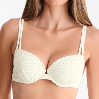 Maillots de bain Lisca Egypt Crème Haut de Bikini Préformé