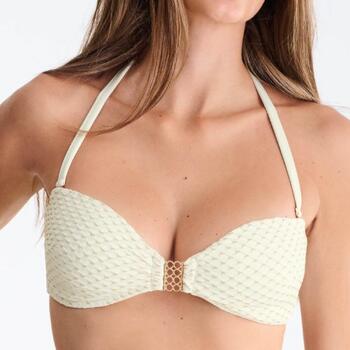 Maillots de bain Lisca Egypt Crème Haut de Bikini Préformé