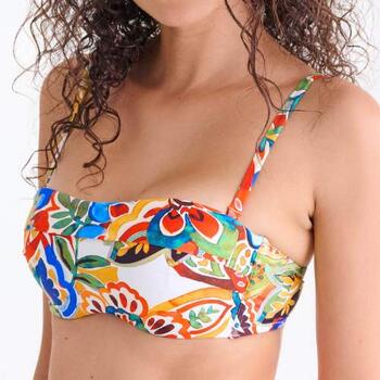 Maillots de bain Lisca Mexico Rose/Print Haut de Bikini Préformé