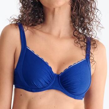 Maillots de bain Lisca Panama Bleu Soutien-Gorge Bikini Corbeille