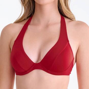 Maillots de bain Lisca Portofino Rouge Soutien-Gorge Bikini Corbeille