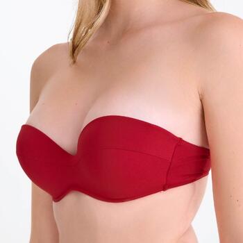 Maillots de bain Lisca Portofino Rouge Haut de Bikini Préformé