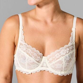 Sapph Madelon Blanc Cassé Soutien-gorge sans forme
