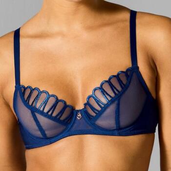 Sapph Lara Bleu Marine Soutien-Gorge Rembourré