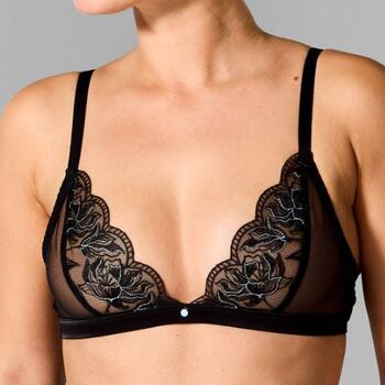 Sapph Chan Noir Soutien-gorge sans forme