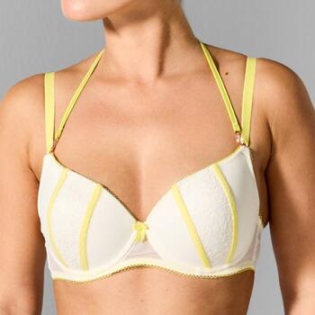 Sapph Silvy Jaune Soutien-Gorge Rembourré