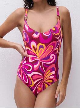 Chantelle Badmode Vita Rose/Print Maillot de Bain