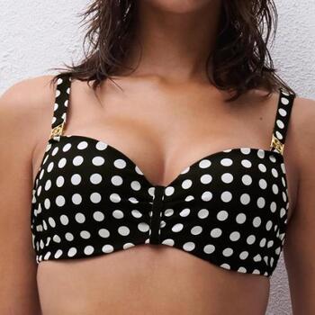 Chantelle Badmode Sauvage Noir Haut de Bikini Préformé