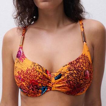 Chantelle Badmode Icon Orange Soutien-Gorge Bikini Corbeille