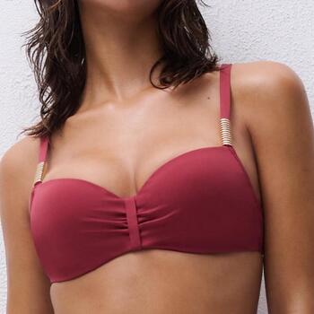 Chantelle Badmode Icon Rouge Haut de Bikini Préformé