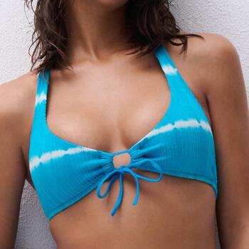 Chantelle Badmode Swim One Bleu Soutien-Gorge Bikini Corbeille