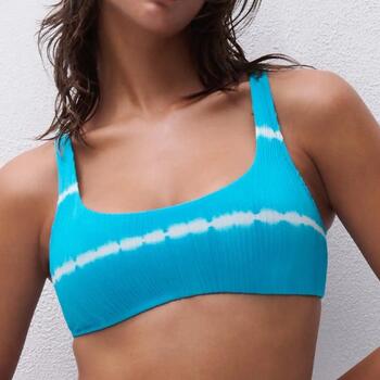 Chantelle Badmode Swim One Bleu Soutien-Gorge Bikini Corbeille