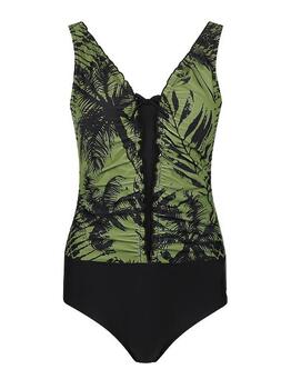 Mila Classic Vert/Noir Maillot de Bain