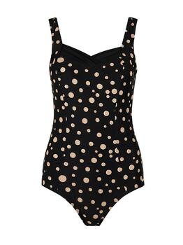 Mila Golden Dots Noir Maillot de Bain