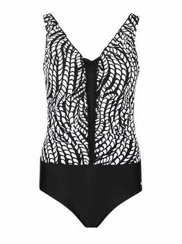 Mila Vibes Noir/Blanc Maillot de Bain