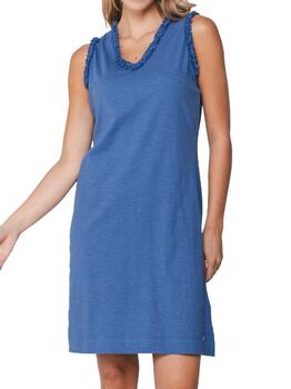 Pastunette Dames Bleu Chemise de Nuit