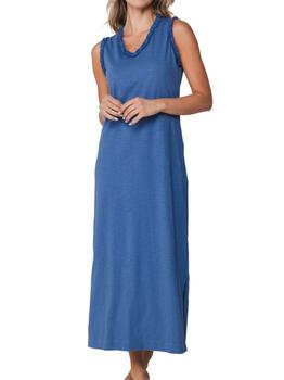 Pastunette Dames Bleu Chemise de Nuit