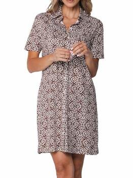 Pastunette Dames Marron Chemise de Nuit