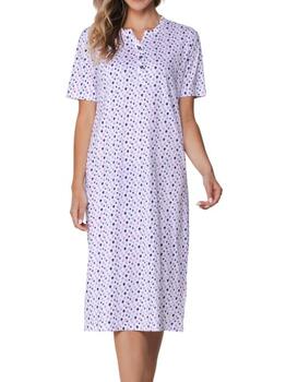 Pastunette Dames Bleu Marine Chemise de Nuit