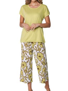 Pastunette Dames Jaune Pyjama