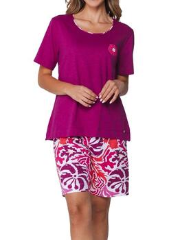 Pastunette Dames Rouge Foncé Shortama