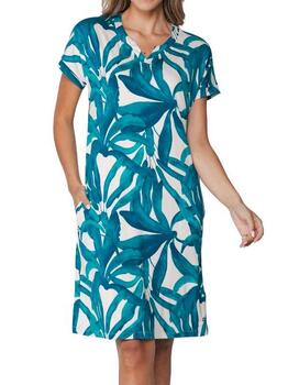 Pastunette Dames Turquoise Chemise de Nuit