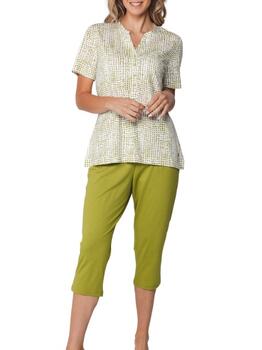 Pastunette Dames Vert Pyjama