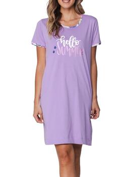 Rebelle Dames Violet Chemise de Nuit