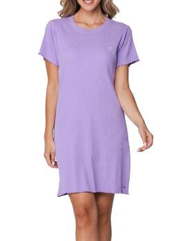 Rebelle Dames Violet Chemise de Nuit