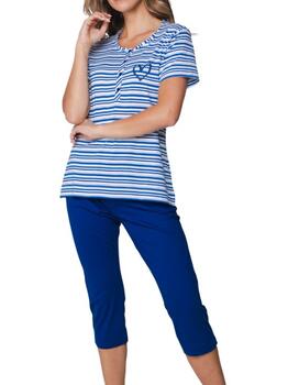 Rebelle Dames Bleu Pyjama